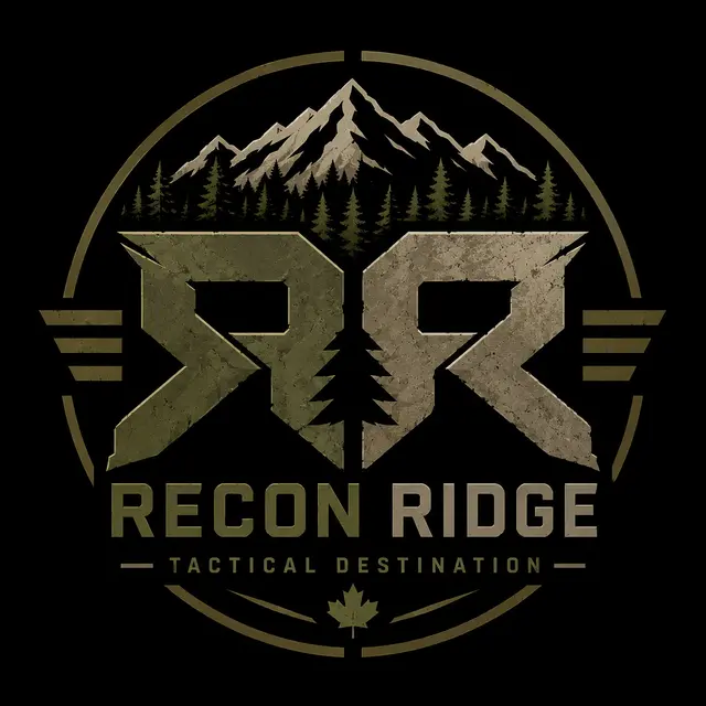 Recon Ridge round emblem